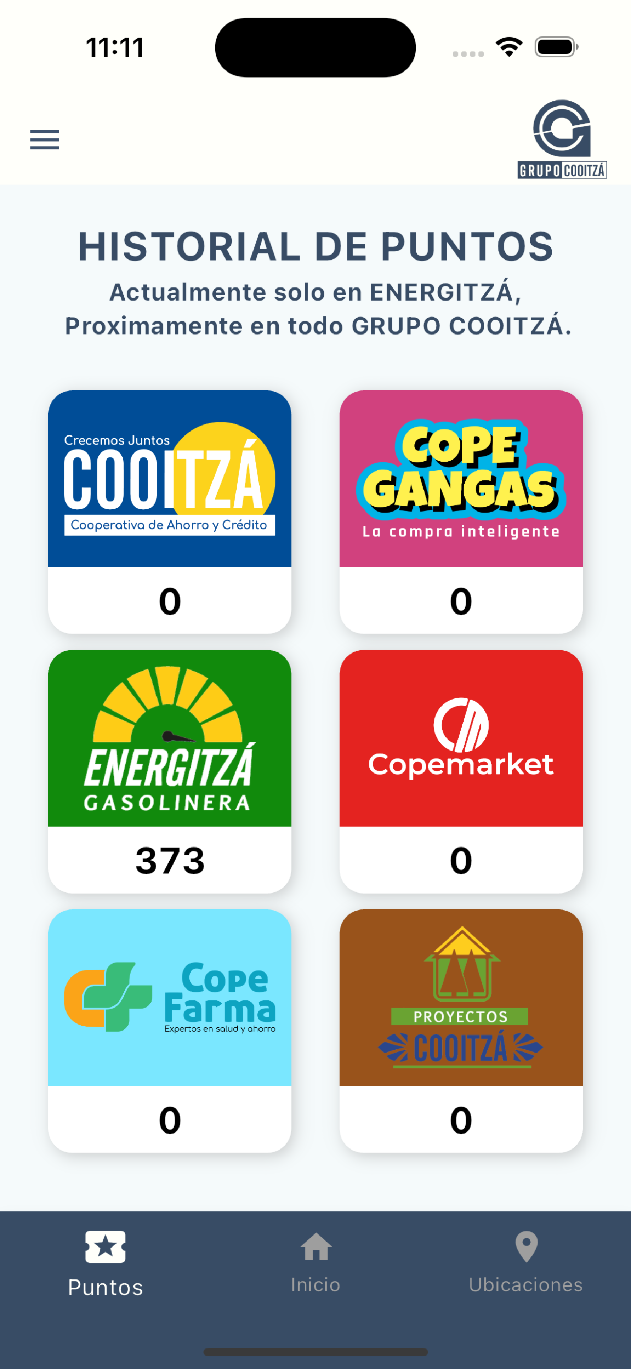 Puntos Cooitza screenshot 3