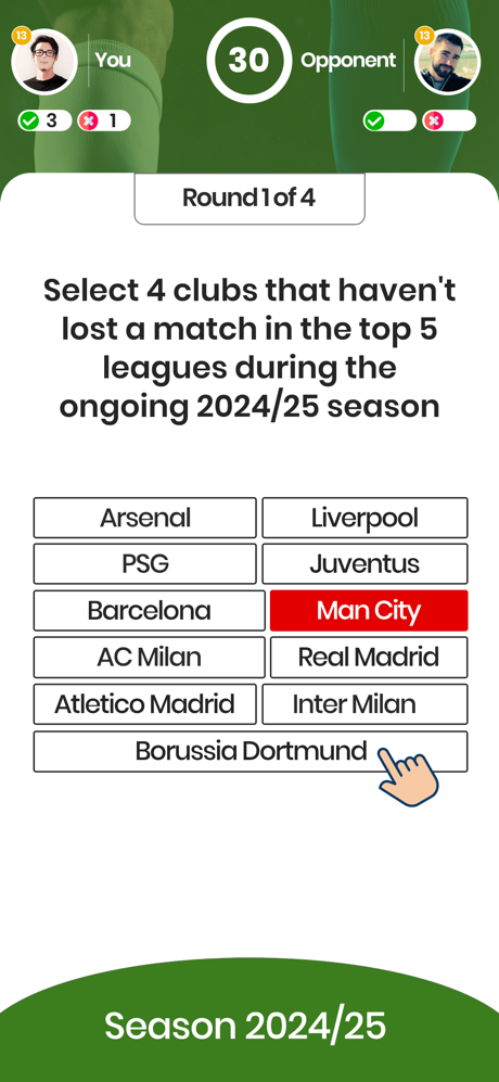 Footy Brains: Football Quiz screenshot 2