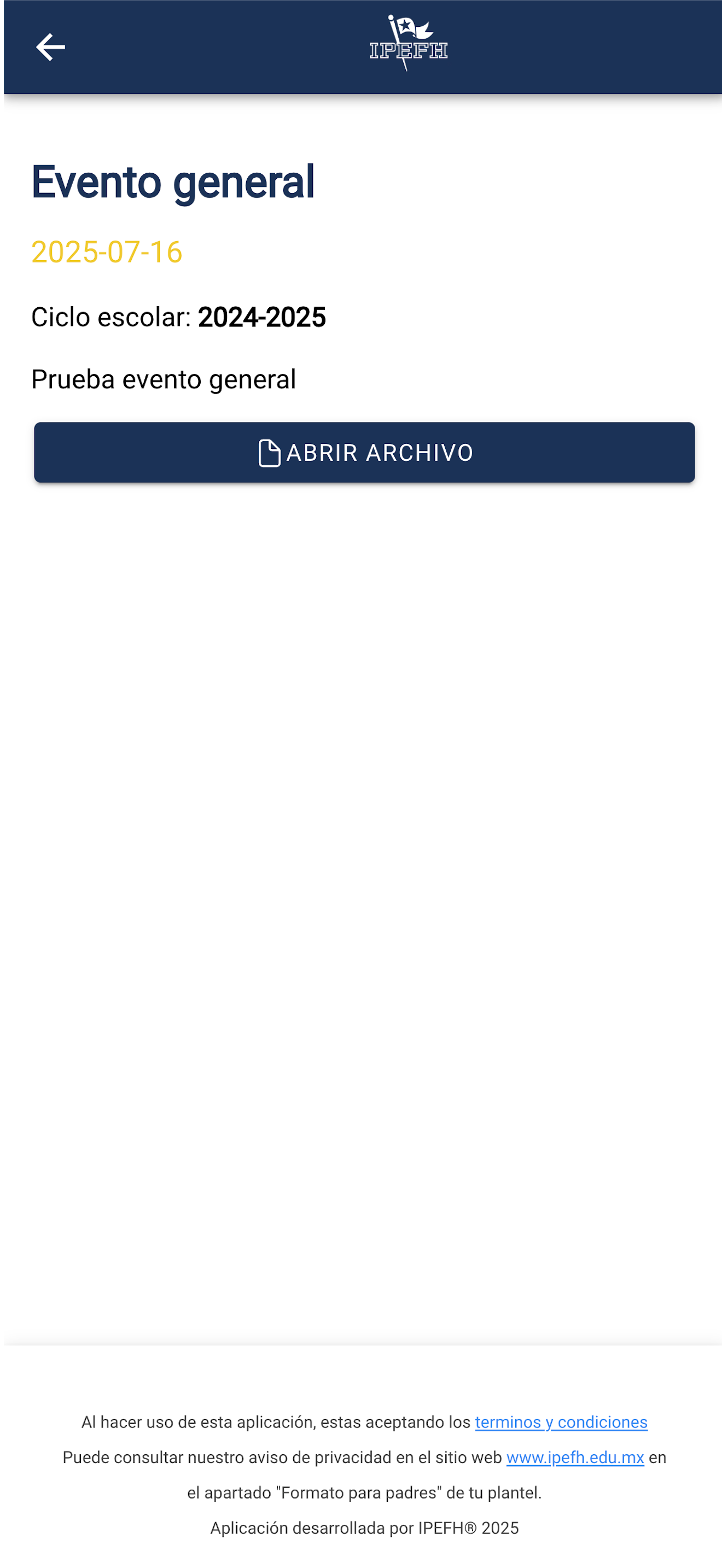 Padres IPEFH 25