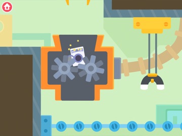 Dinosaur Garbage Truck Games iPad screenshot