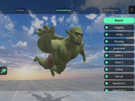 Pro Poser 3D Model Poses iPad screenshot 8 - Graphics & Design app