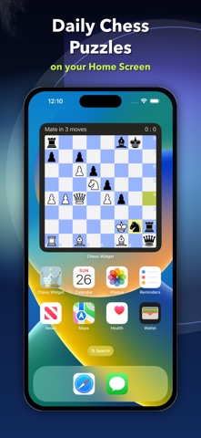 Chess Widget: Daily Puzzles Screenshot 1 of 7
