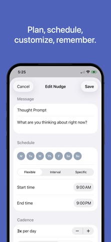 Truly Simple Nudges Screenshot 2 of 3