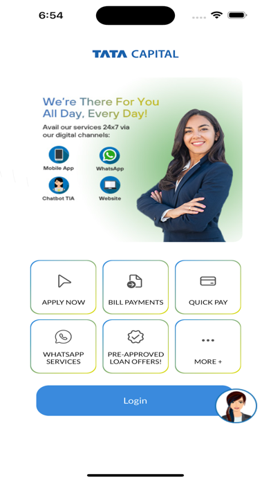 TATA Capital Loan & Wealth App Screenshot