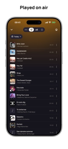 Radio Denmark Online FM DAB iPhone screenshot