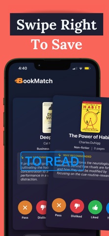 BookMatch: Book Recommender screenshot