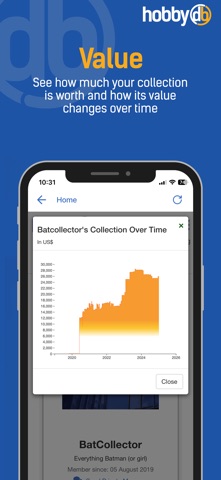 hobbyDB Collection Management Screenshot 7 of 8