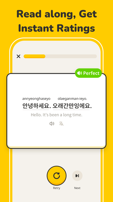 Learn Korean with BananaStar Screenshot