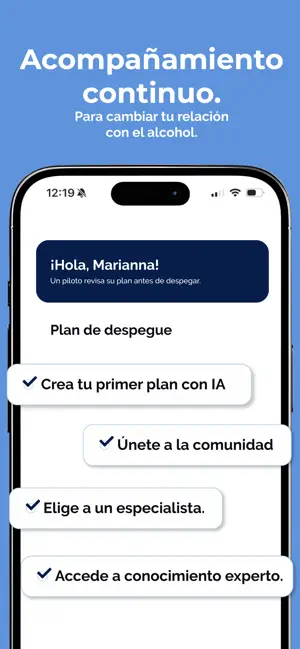 AVIONETA Dejar de beber screenshot 1
