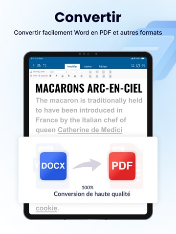 Éditeur Word: Docs et Docx iPad screenshot 2