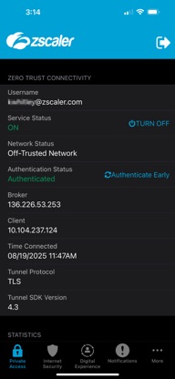 Zscaler Client Connector screenshot 1