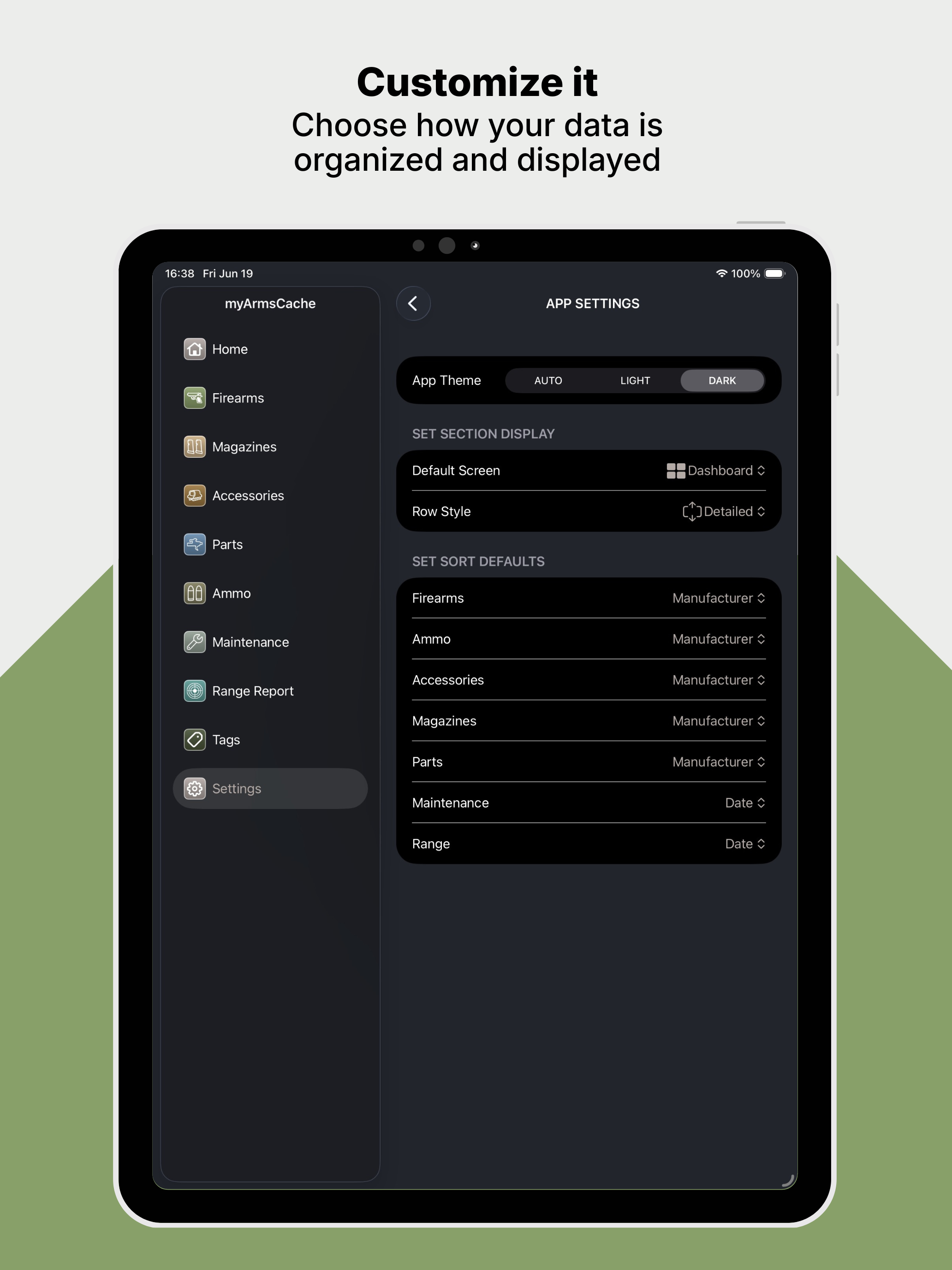 myArmsCache screenshot 19