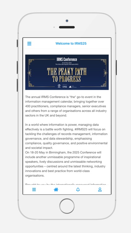 IRMS Conference 2025 screenshot-3