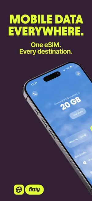 Firsty: Your Global eSIM screenshot 1
