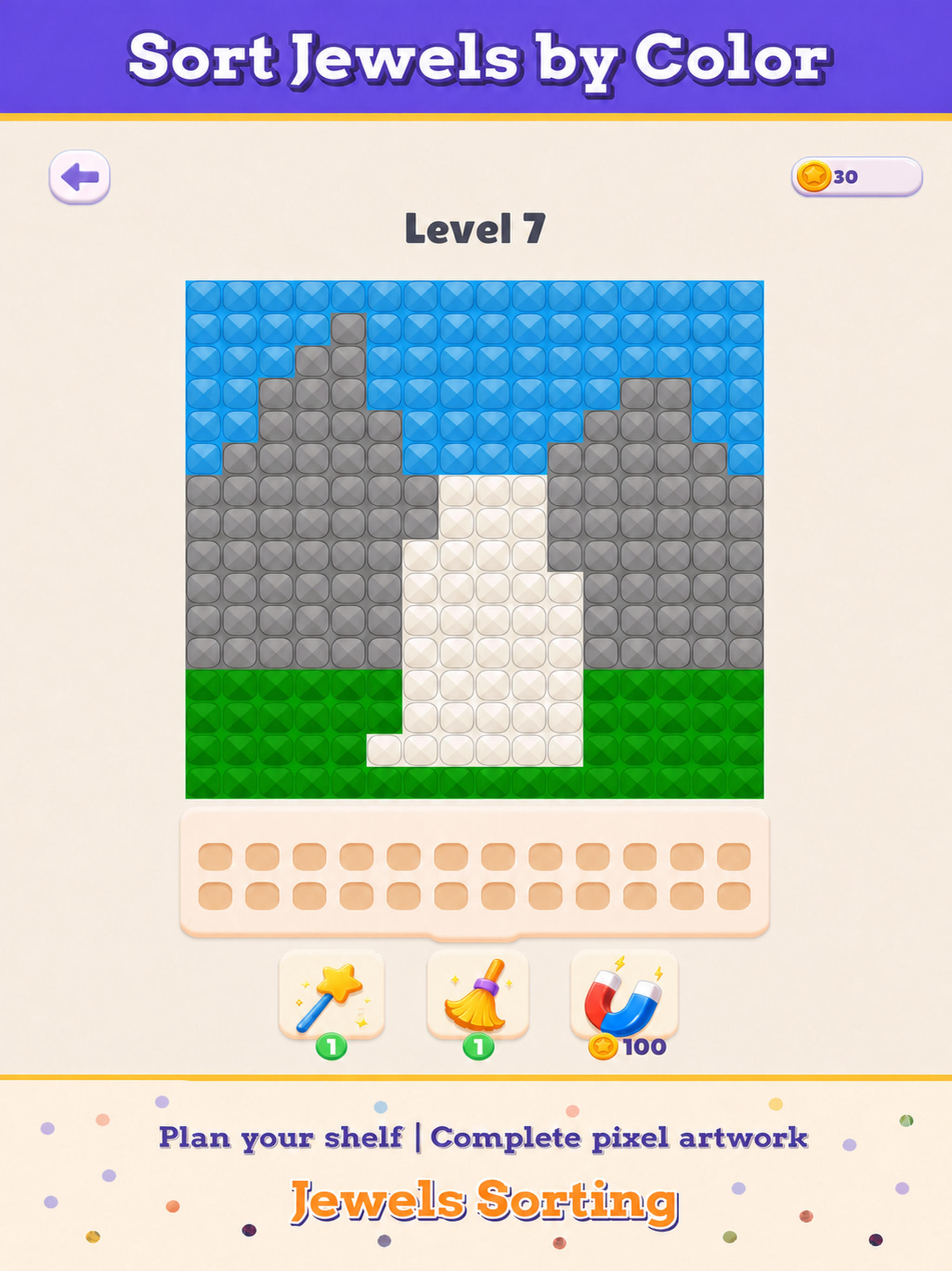 Jewels Sorting screenshot 7