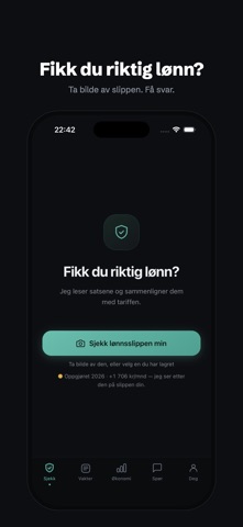 Vaktberegner screenshot