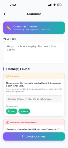 English Speaking & Learning AI Screenshot 5 of 6