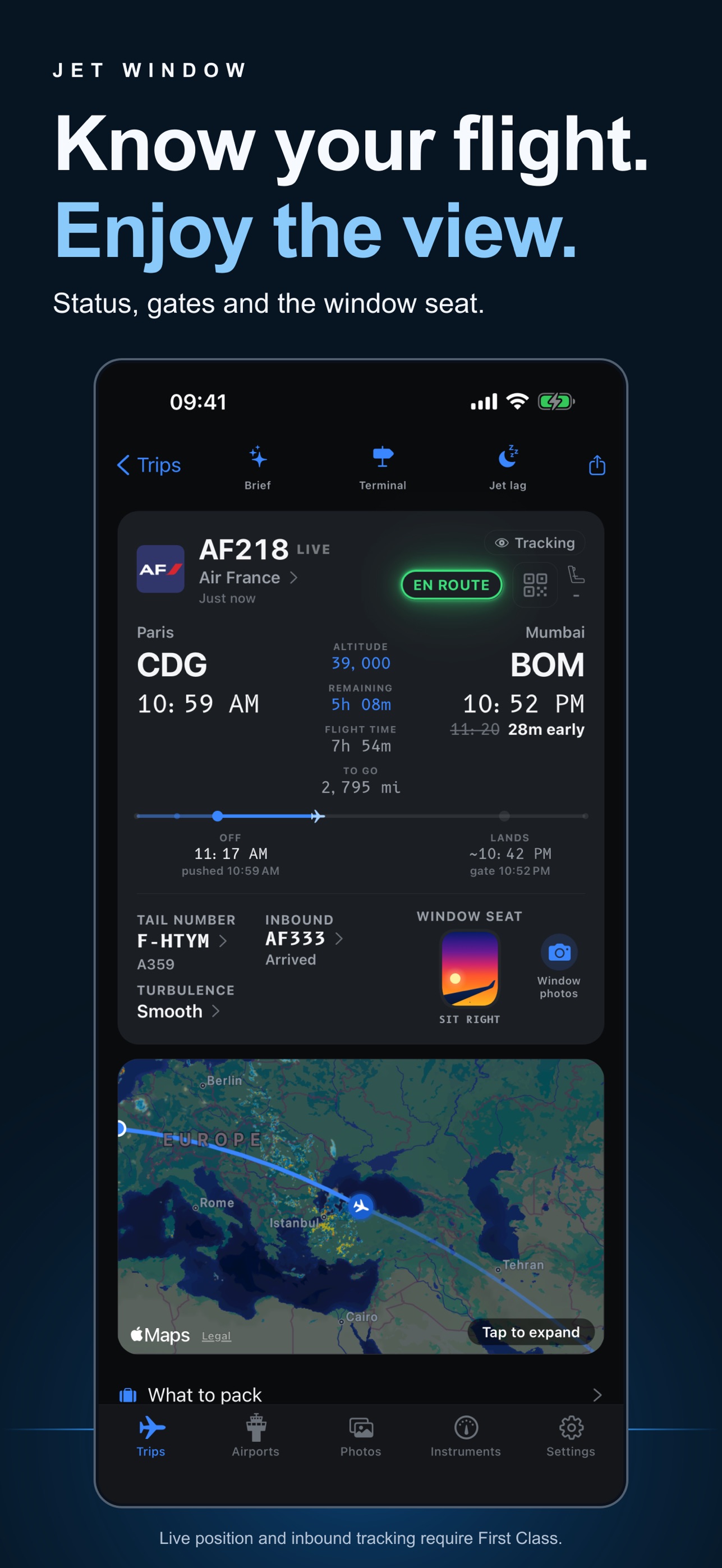 Screenshot 1 of Jet Window | Flight Tracker