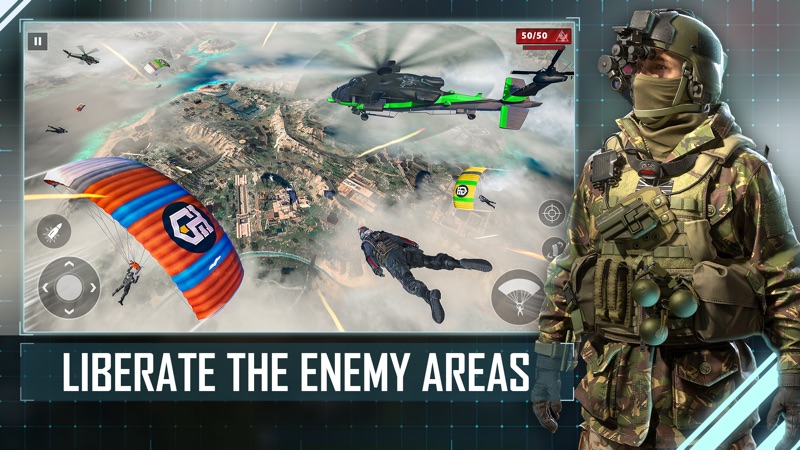 Battleops Offline Gun Games screenshot 2