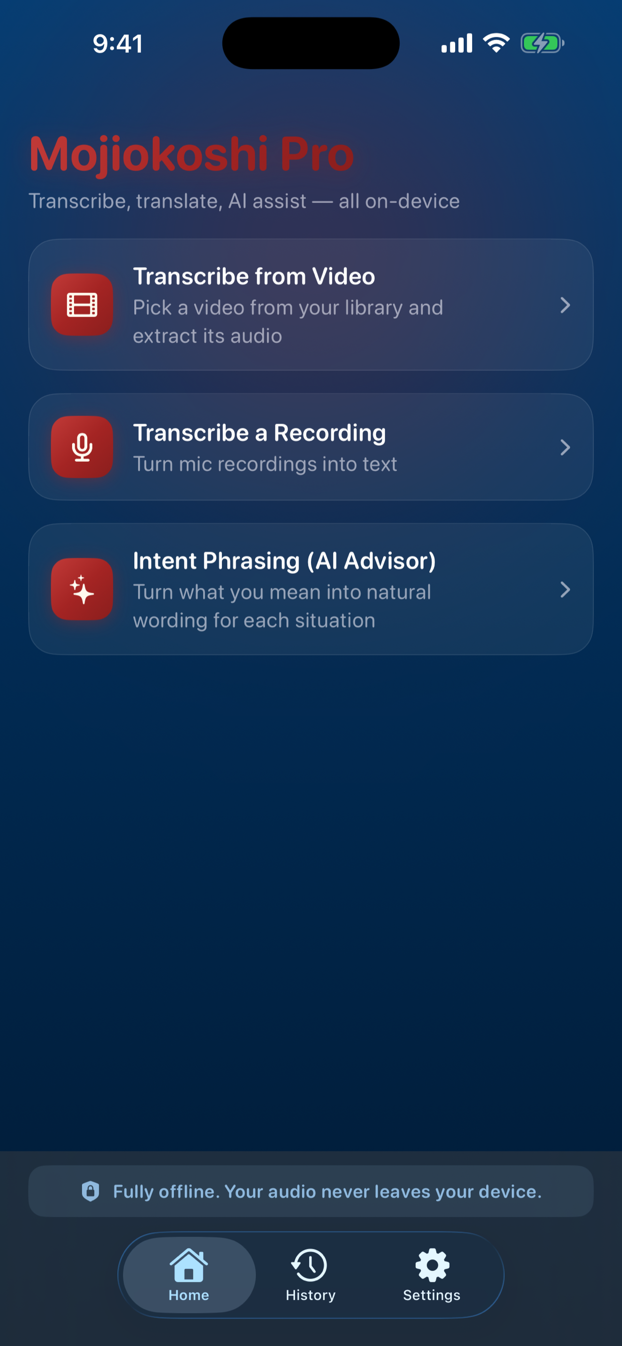 Mojiokoshi: Voice to Text screenshot 3