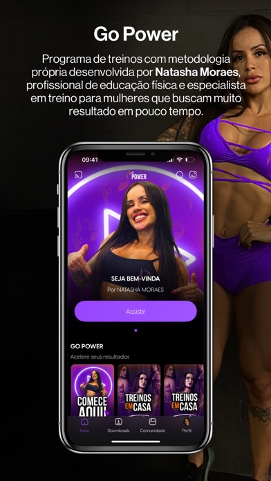 Go Power iPhone screenshot 1 - Health & Fitness app