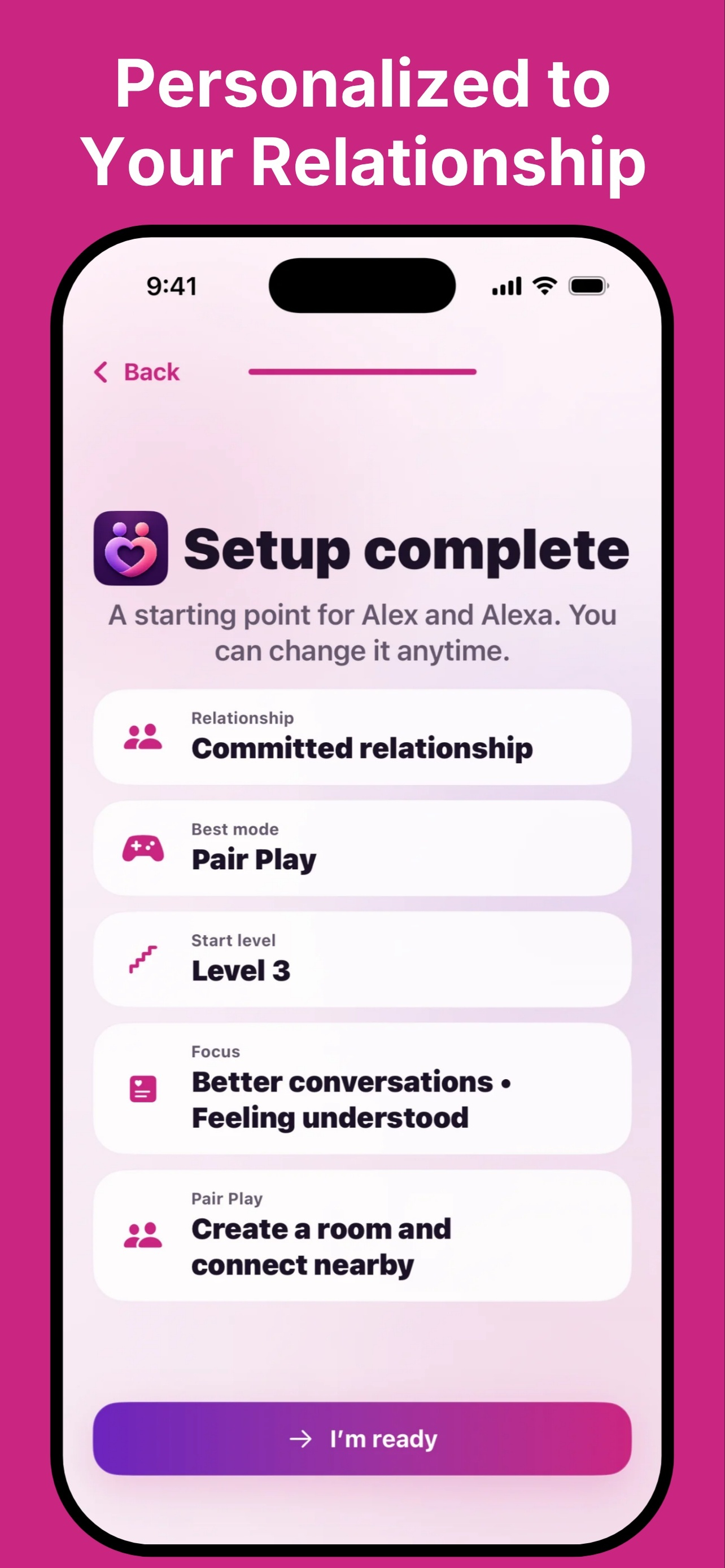 Lockstep: Couples Questions screenshot 9