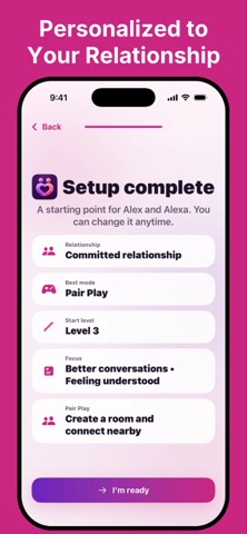 Lockstep: Couples Questions iPhone screenshot