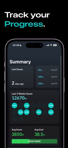 SwimNow: Swim Progress App Screenshot 4 of 10