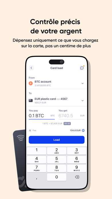 Screenshot #3 pour Cryptopay : Wallet & Carte