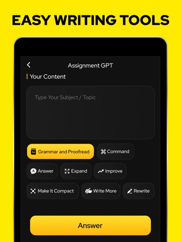 AI Math Problem Solver: MathAI iPad screenshot