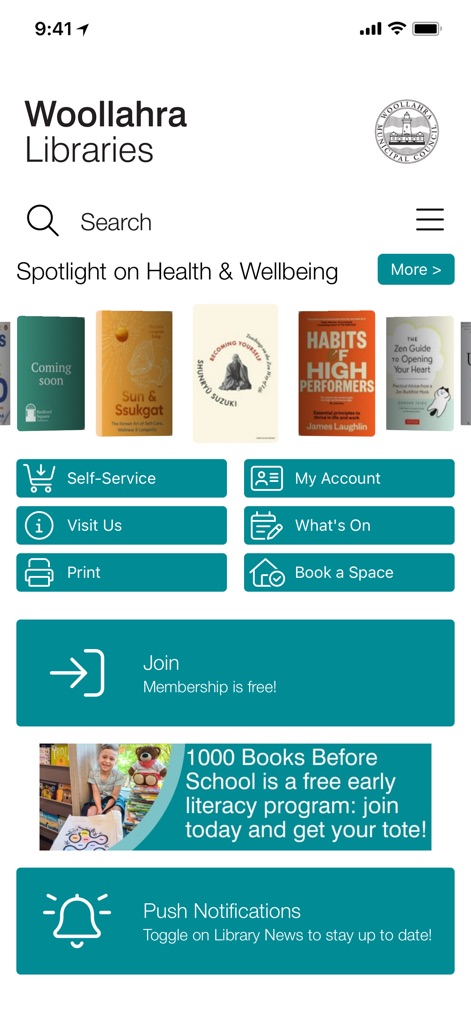 Woollahra Libraries - Lifestyle App | MWM