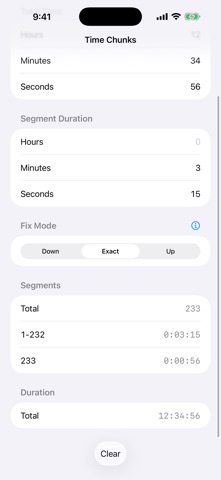 Time Chunks Screenshot 2 of 4