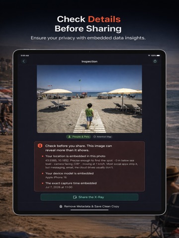 Image Inspector: EXIF Metadata iPad screenshot