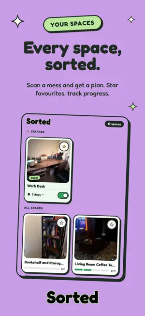 Sorted: AI Space Organizer screenshot 1