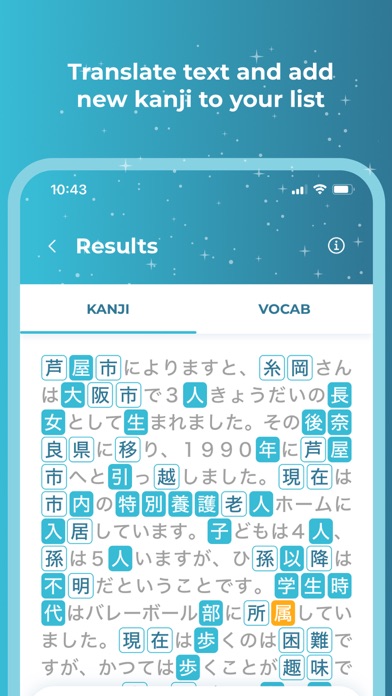 Kanji Rocket Screenshot