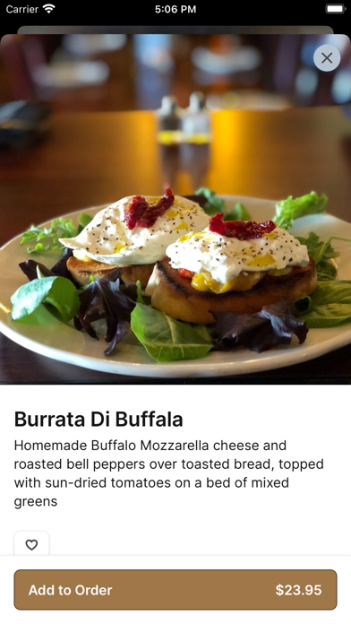 Michelangelo Ristorante To Go iPhone screenshot 3 - Food & Drink app