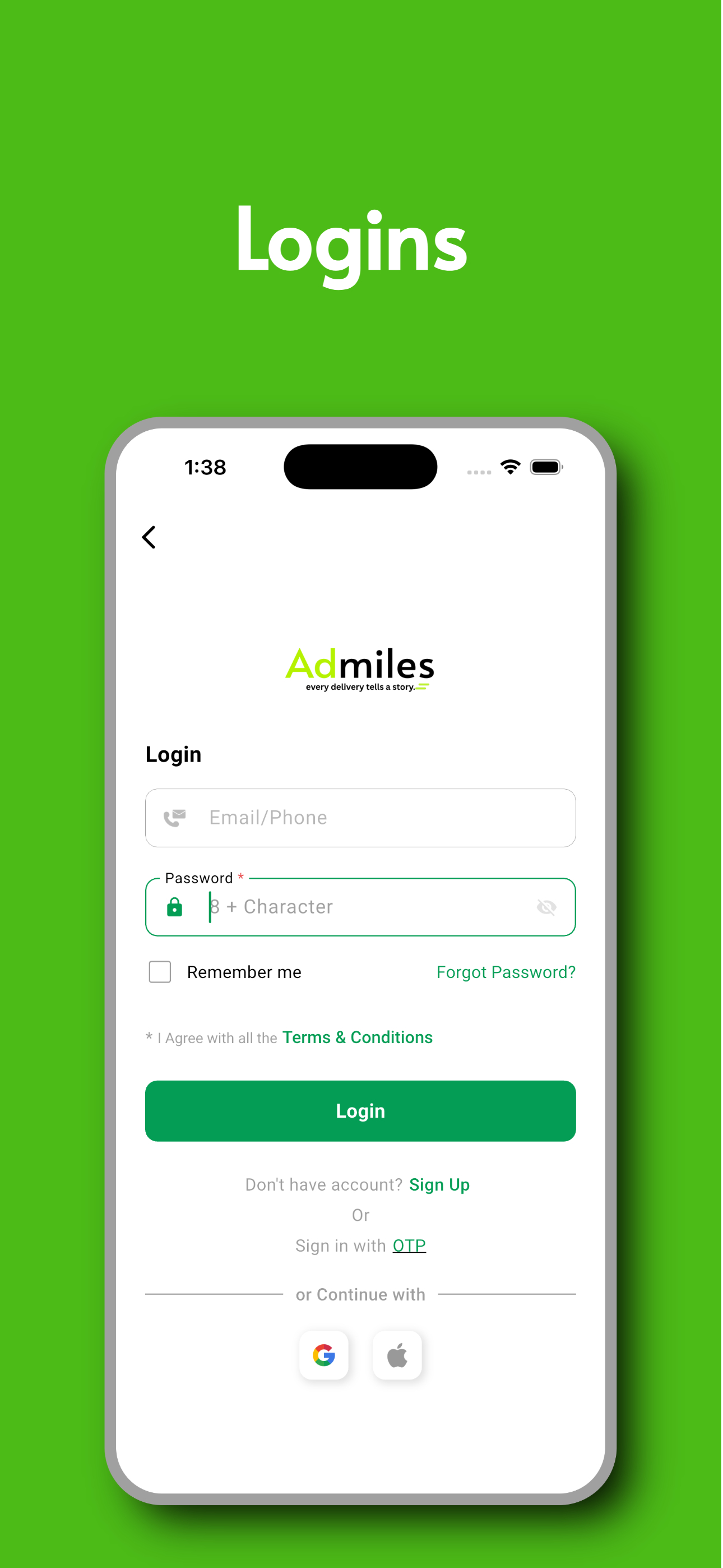 Admiles Delivery