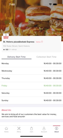 St. Helens Pizza&Kebab Express screenshot