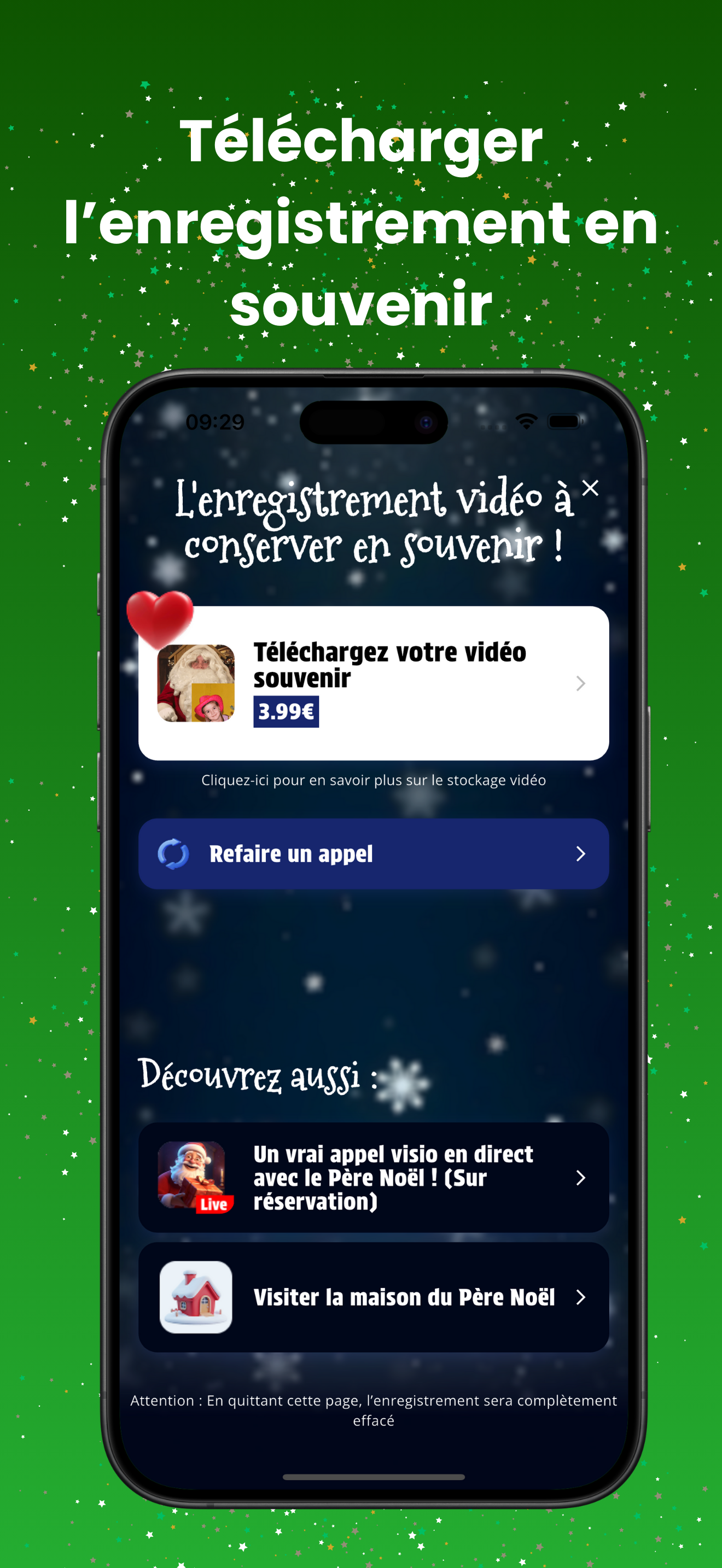 Appeler Père Noël en français