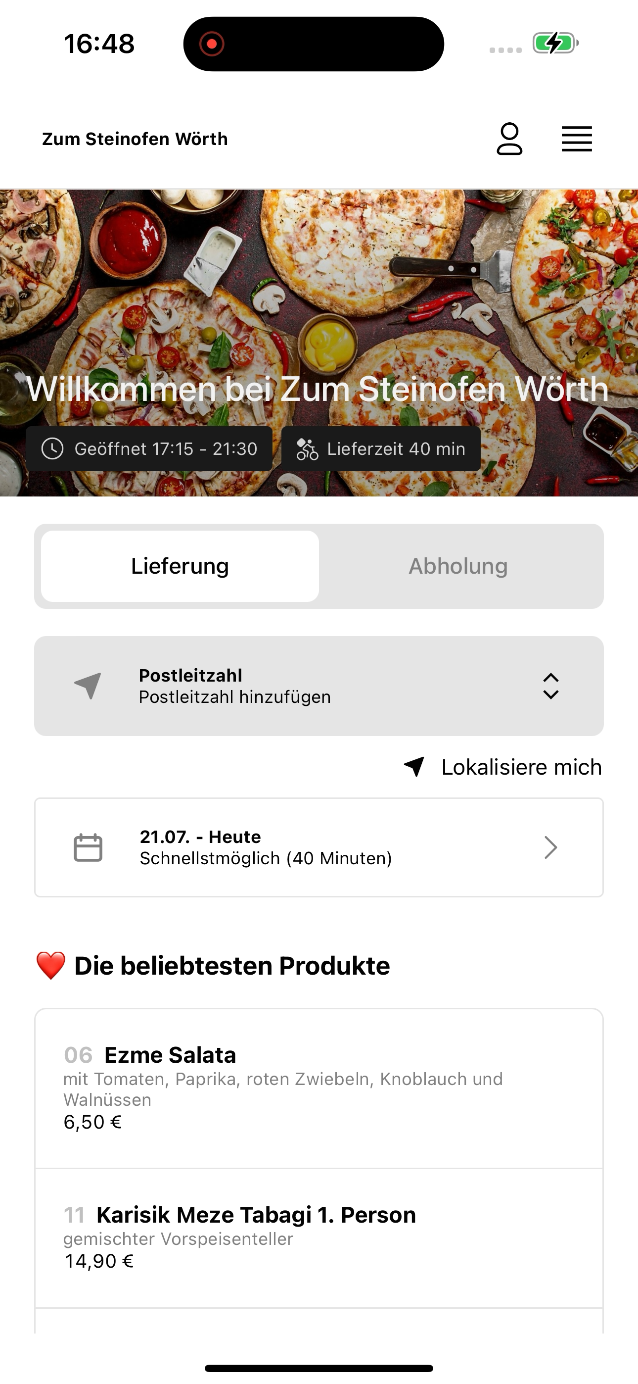 Zum Steinofen Wörth screenshot 6