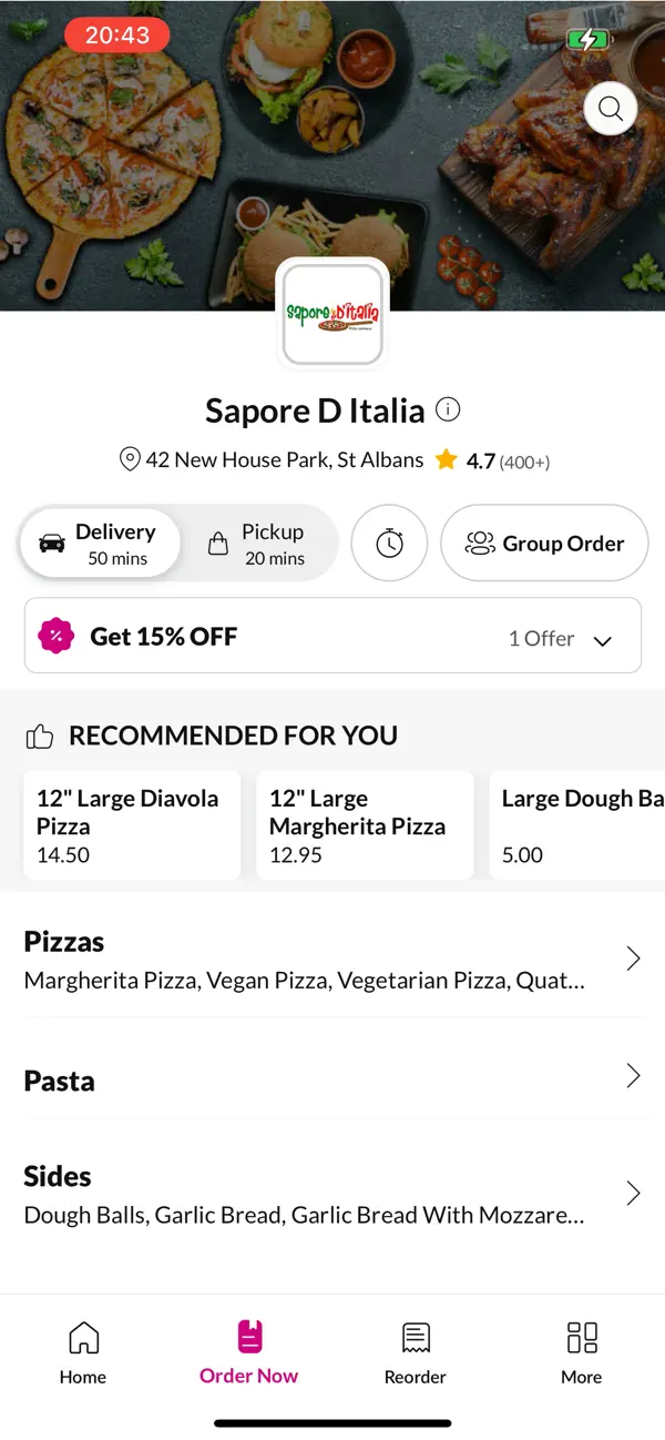 Screenshot #2 pour Sapore D Italia