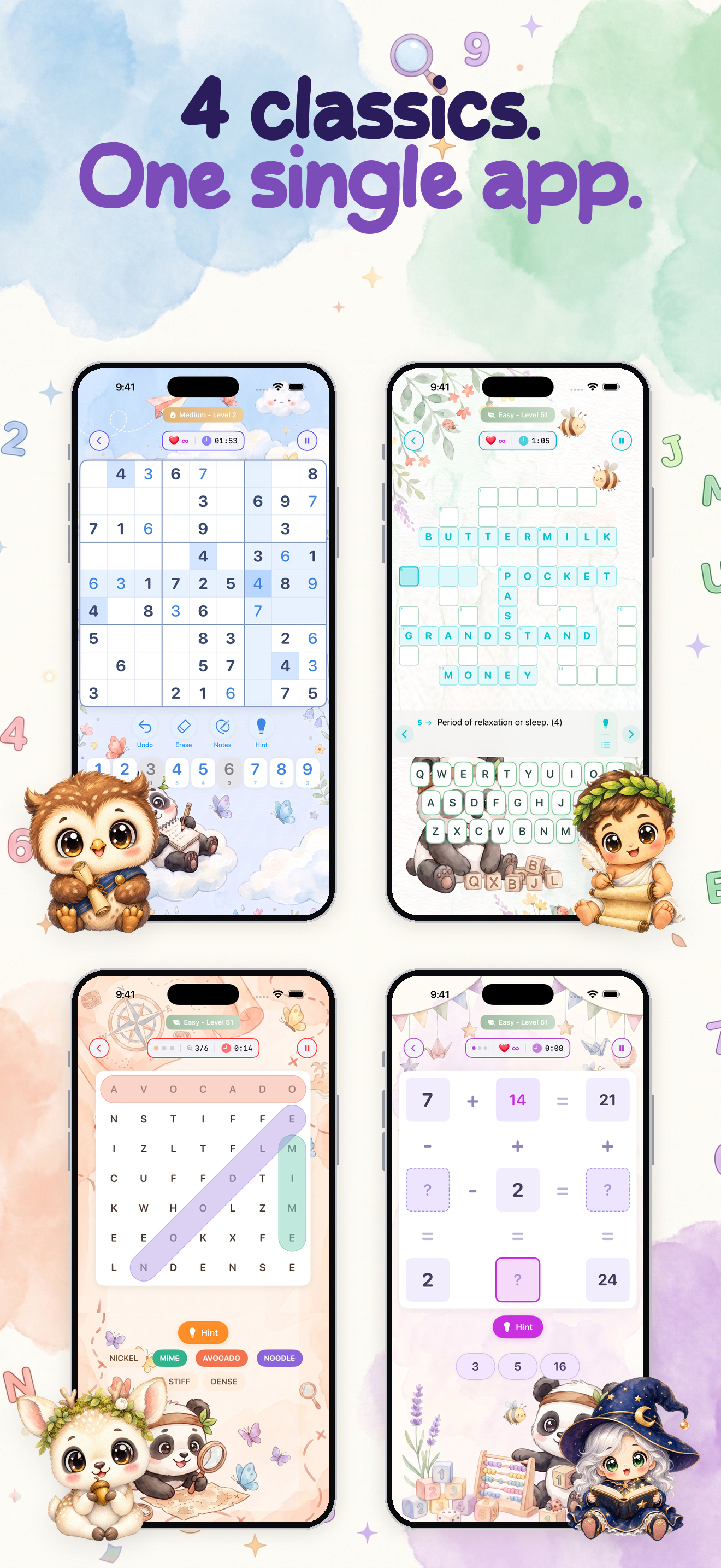 Cerebrum: Sudoku & Crossword screenshot 3