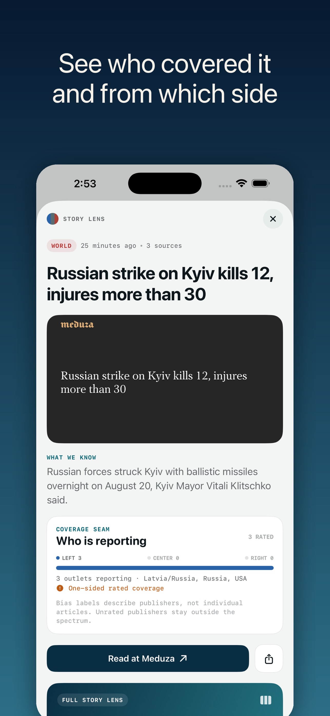 Screenshot 2 of Balance News: Compare Sources