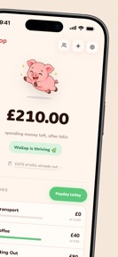 Wallop - Budget Tracker screenshot