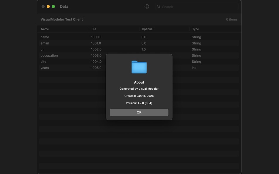 #2. Visual Modeler (macOS) Door: Kasstek