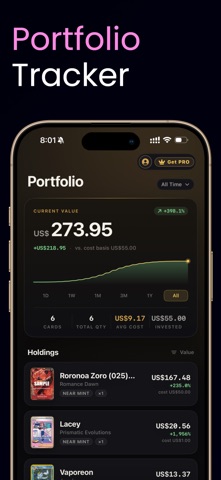 CardSnap: Card Value Scanner iPhone screenshot