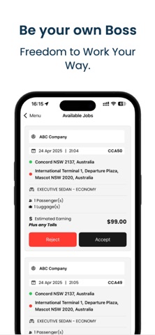 MyDriver Aus screenshot