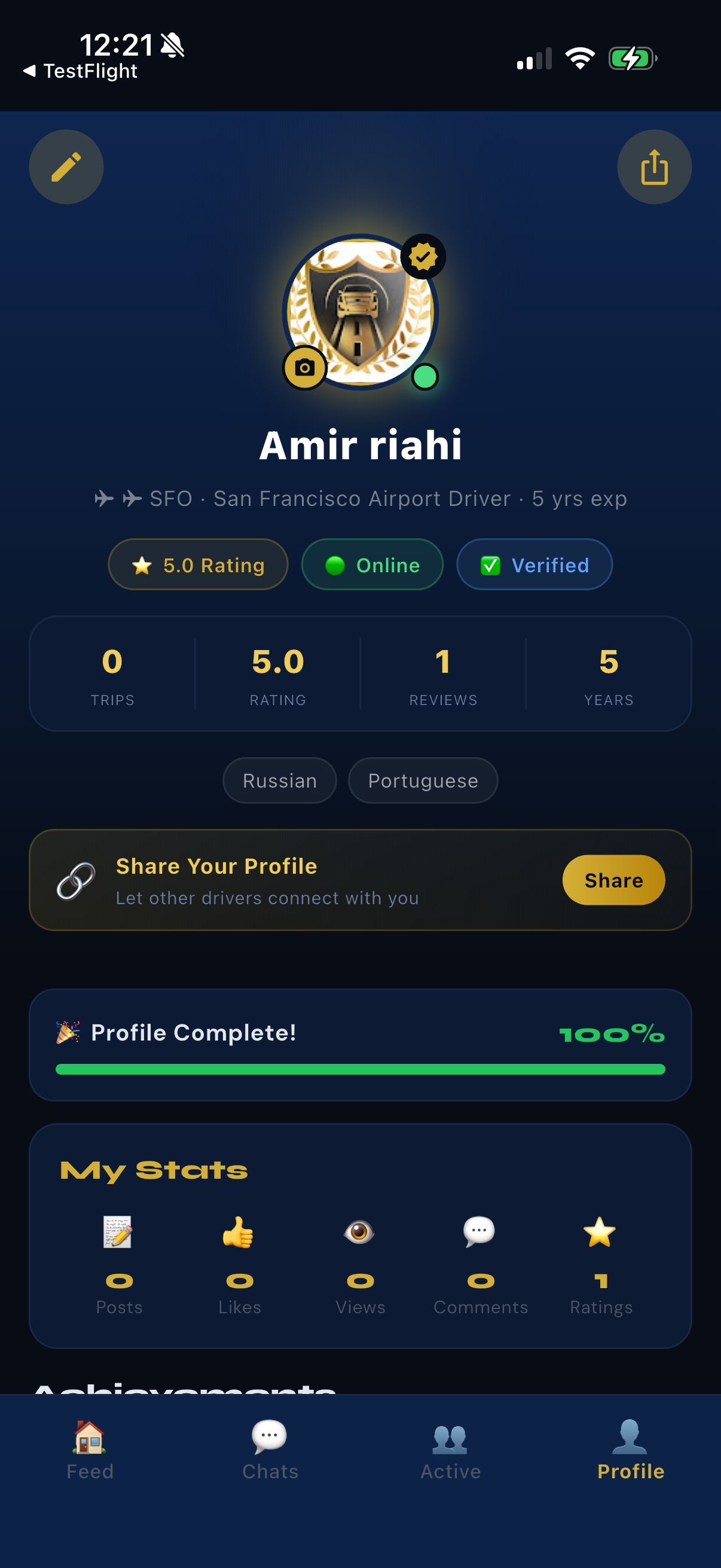 AeroLink-Driver Network