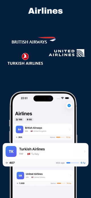 FleetBook – Airline Tracker Screenshot 1 of 4