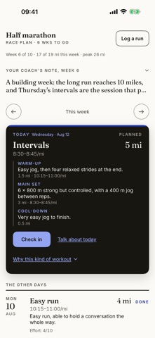 Allyson Run: AI Running Coach Screenshot 2 of 5